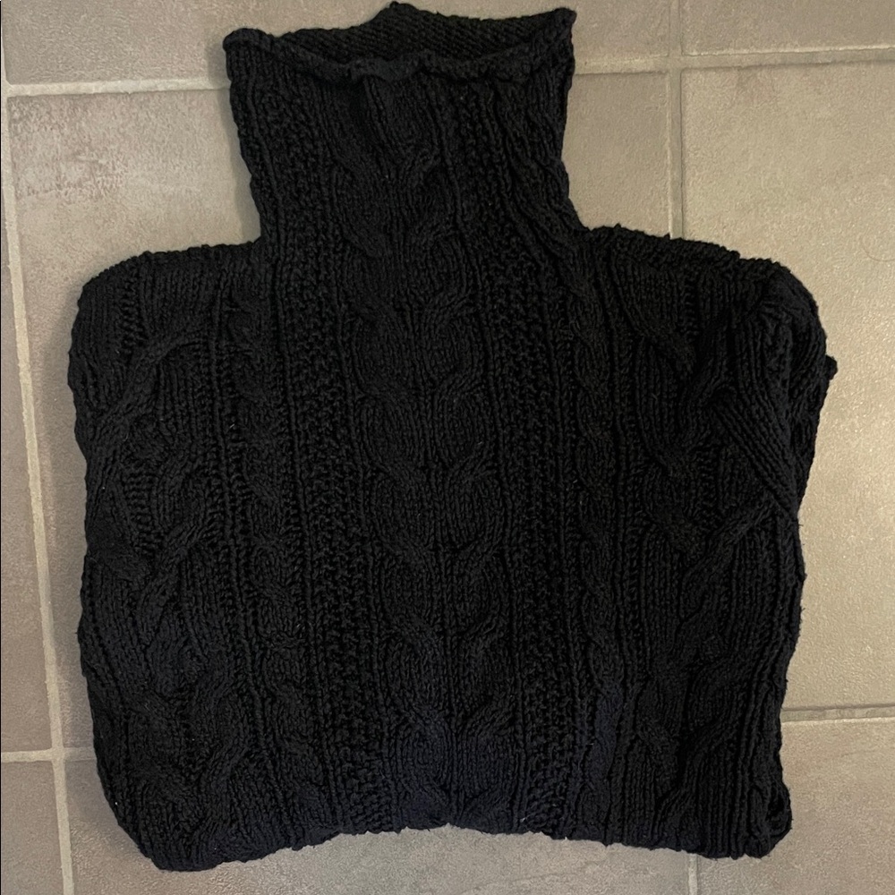 Lauren Ralph Lauren Black Turtleneck Sweater - Picture 7 of 9